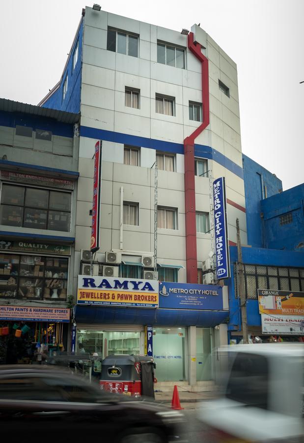Metro City Hotel Colombo Luaran gambar
