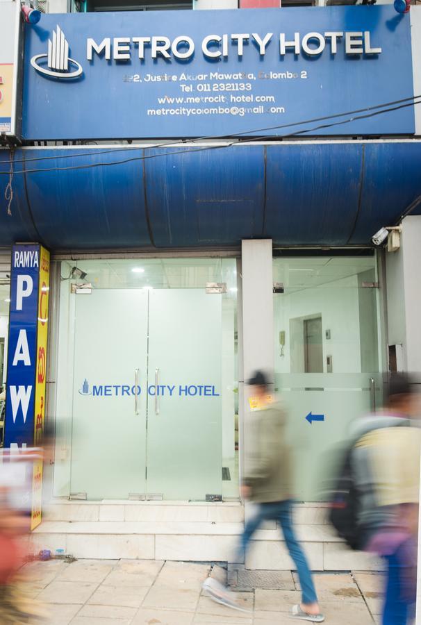Metro City Hotel Colombo Luaran gambar