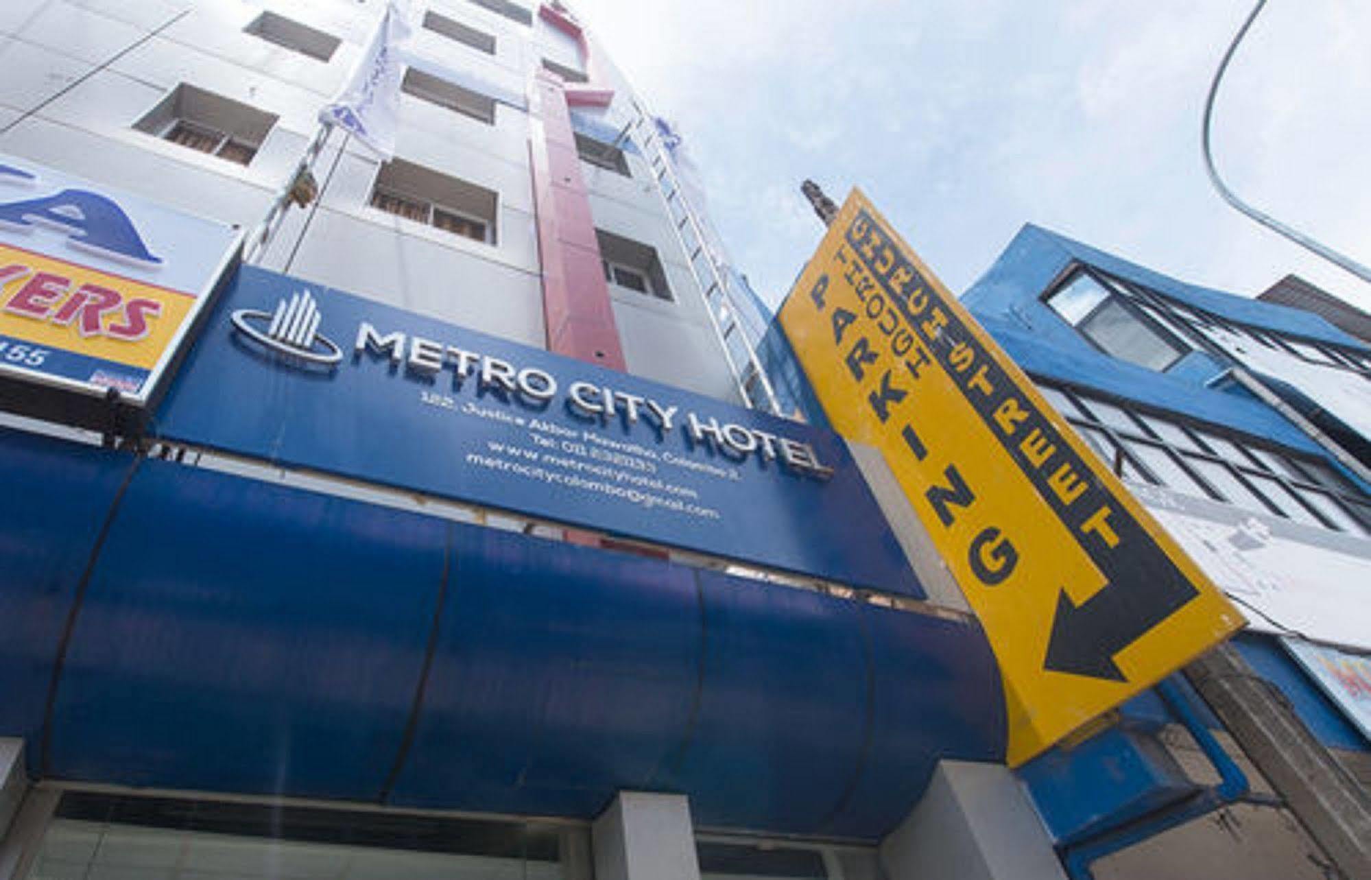 Metro City Hotel Colombo Luaran gambar